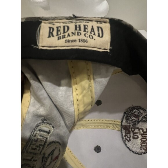 Bass Pro Shops Red Head Camo Hat Strapback Cap Adjustable Excellent - Picture 6 of 6